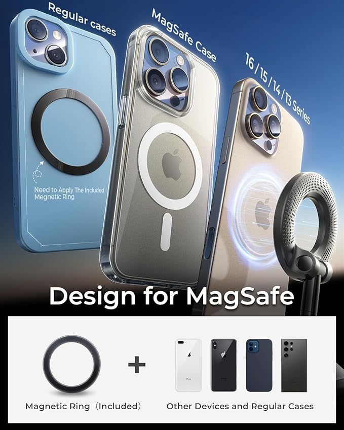 Unique Vaccum Magnetic Phones Holder
